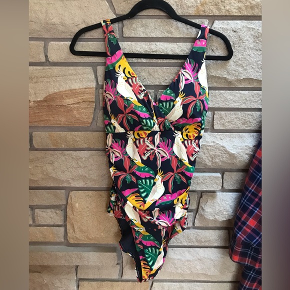 Boden Multicolor Tropical One Piece Swimsuit - Picture 3 of 13